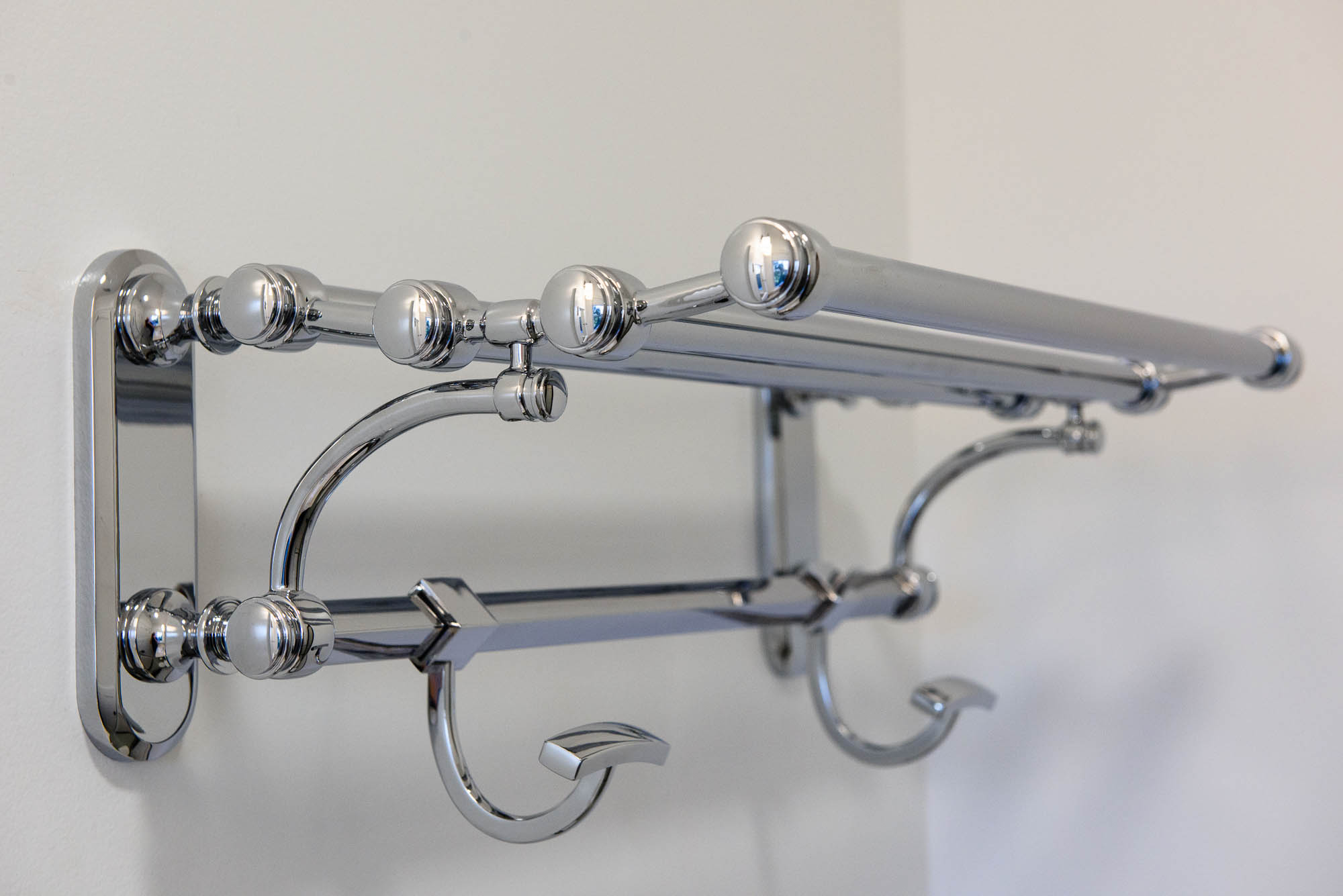  Period chrome detailing 